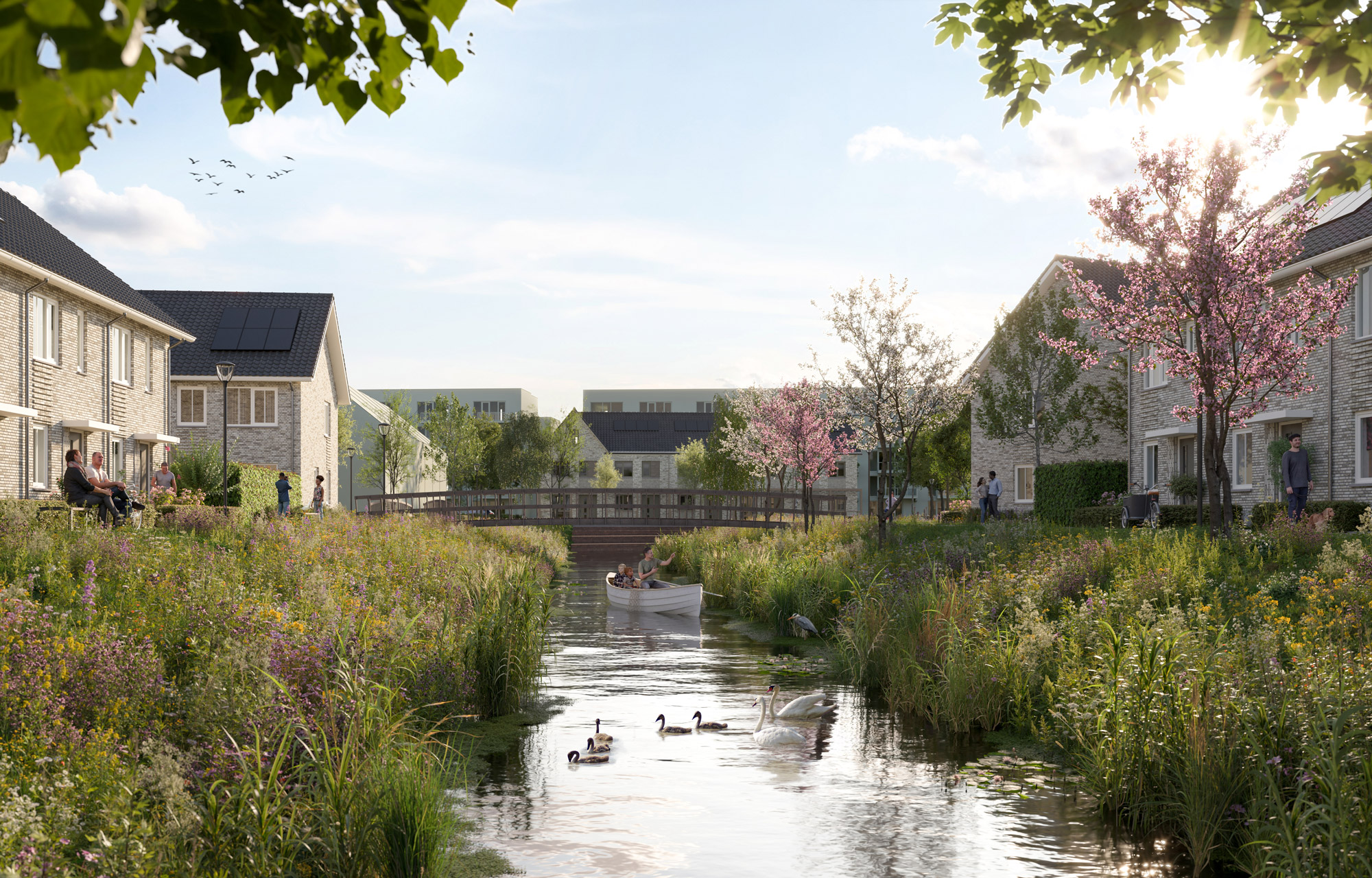 Spetterend wonen in Waterwijk