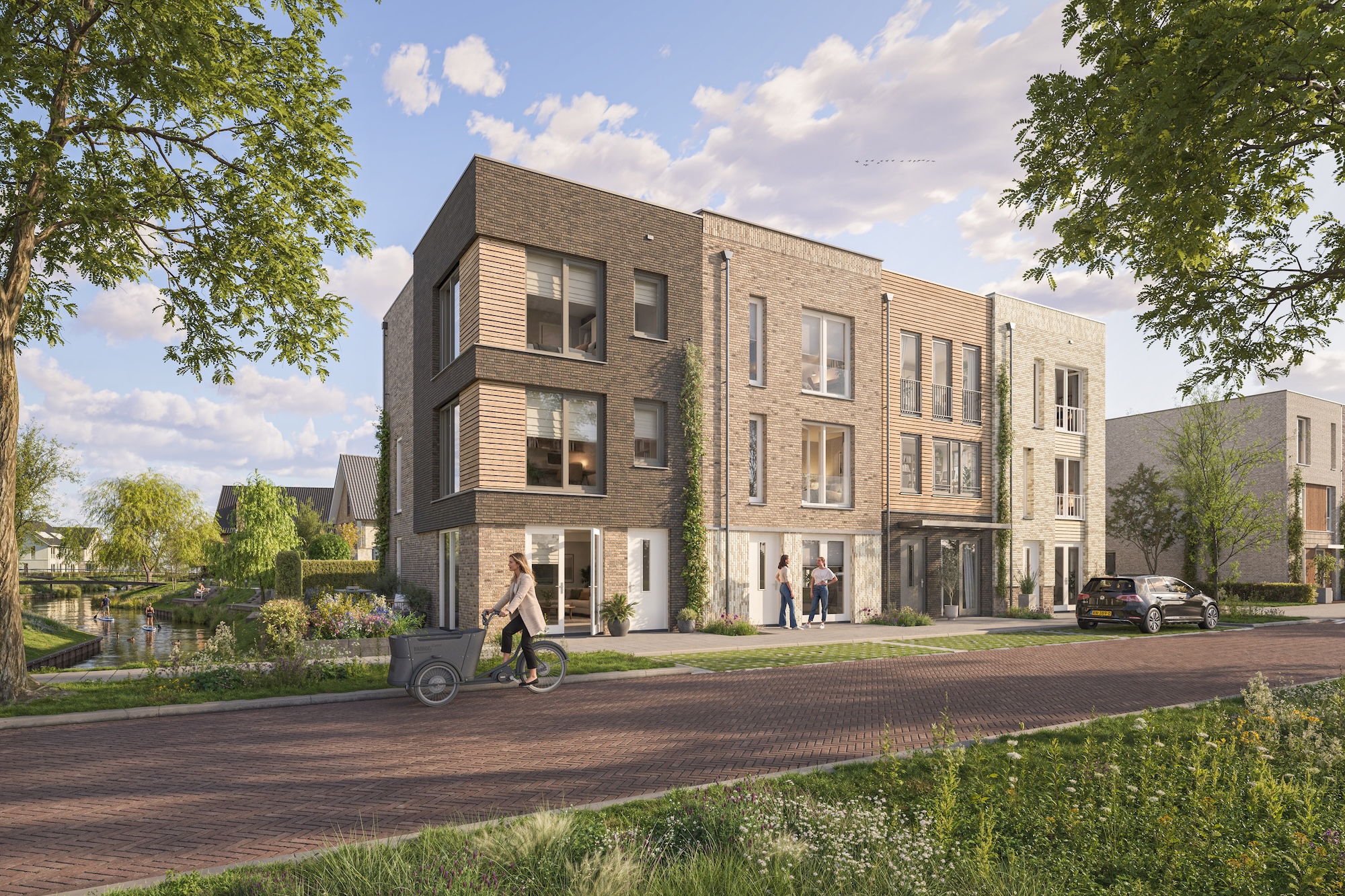 Spetterend wonen in Waterwijk